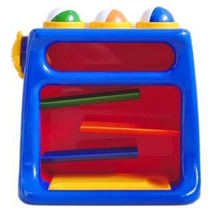 双面滚球台~英国Tolo轨道滚球玩具益智滚滚乐手眼协调因果关系