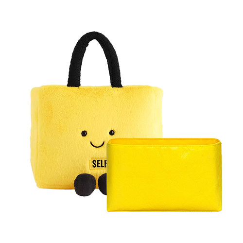 缇星梵适用英国jellycat&selfridges限定小黄包内胆包内衬包收纳