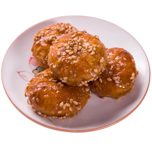 红糖小酥饼金华梅干菜肉饼 手工小烧饼义乌特产糕点茶点小吃零食
