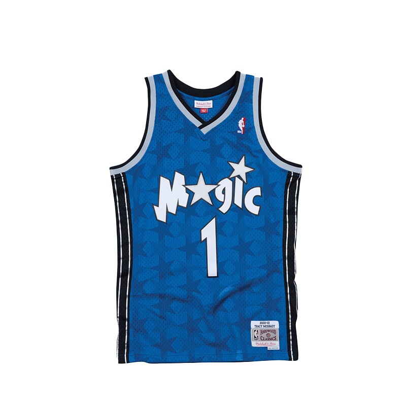 NBA魔术猛龙麦迪复古速干篮球服
