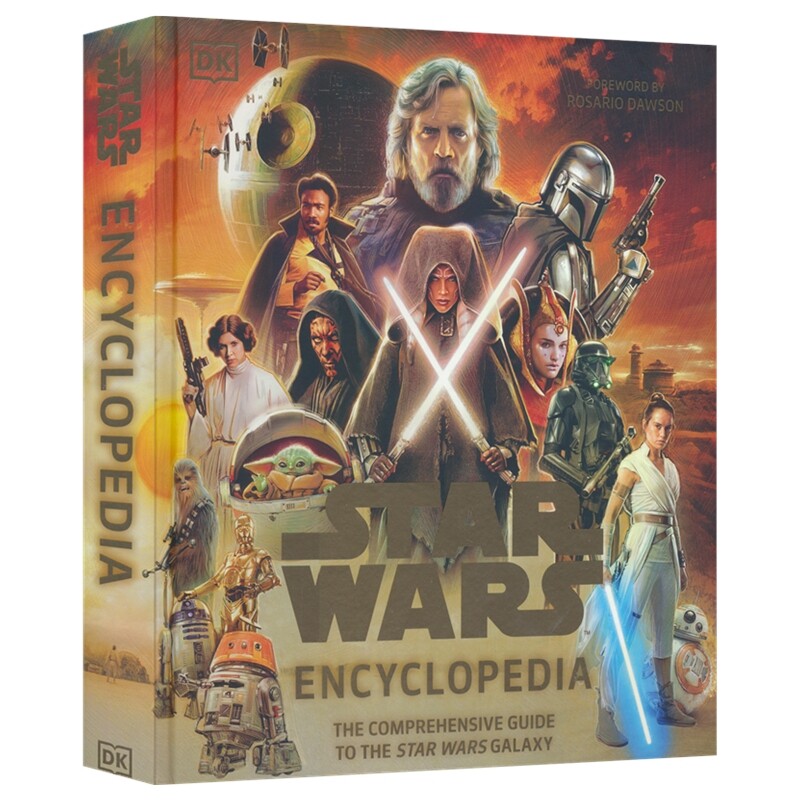 DK Star Wars Encyclopedia 星球大战官方百科全书 1200+角色介绍 2200+电影电视条目 全面权威 青少年科普读物 英文原版进口图书