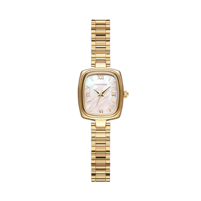 【新年礼物】德国LANZOOM蓝族复古小金表女士手表女款轻奢小众