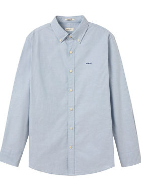 GANT/甘特男士牛津纺纯棉衬衫