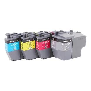 兄弟原装LC492XL黑红黄蓝墨盒适用MFC-J2340DW/J3540DW/J3940DW大容量填充墨盒喷墨A3打印机墨水盒