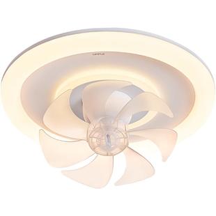 欧普幻彩风扇灯卧室客厅家用静音节能吸顶灯2025年新款智慧光FS