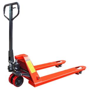 牛力手动叉车液压搬运车托盘车地牛升降地拖车手摇拉车2吨3吨铲车