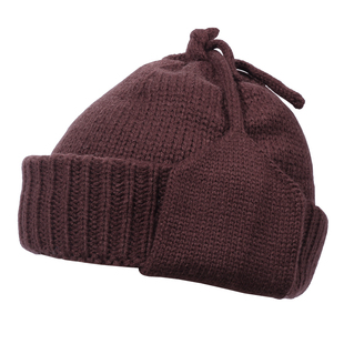 日系潮牌针织护耳帽复古男女雷锋帽毛线帽美式冷帽保暖防风针织帽