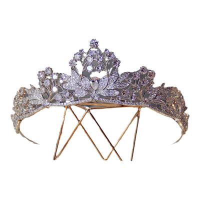 微镶锆石公主风婚纱礼服配饰王冠