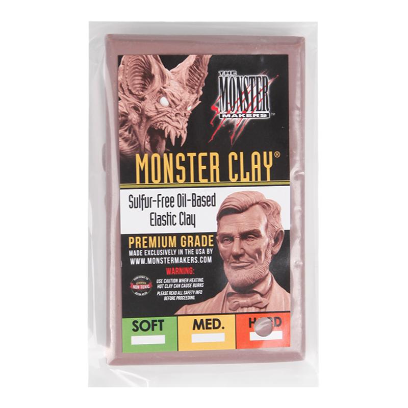 怪物油泥Monster Clay Gray怪物泥美国土雕塑手办特效化妆小包装