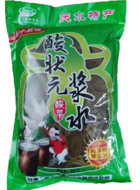 天水浆水酸状元芹菜苦苣菜秦安