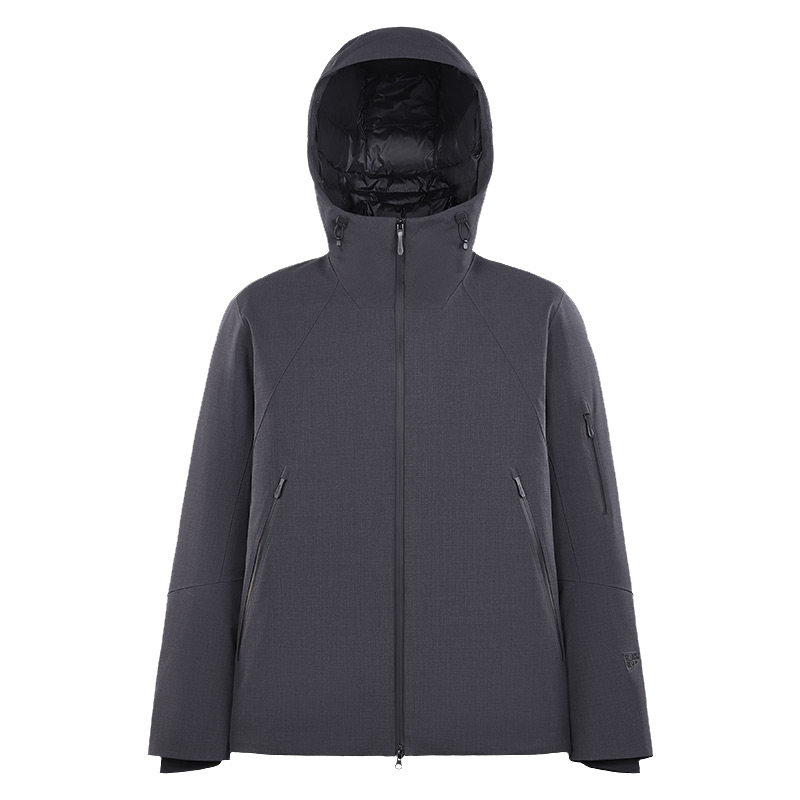 轻壳5.0羊毛羽绒服男士