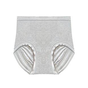 高腰内裤女2025新款10A桑蚕丝抗菌裆莫代尔收腹提臀女士三角短裤