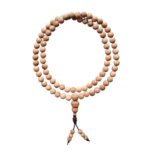 天然桃木81颗流珠葫芦男女款佛珠手链手持珠无漆精工道家念珠手串