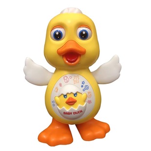婴儿玩具唱歌跳舞火红鸭小孩男女孩儿童0一1到3岁2宝宝4小黄鸭子5