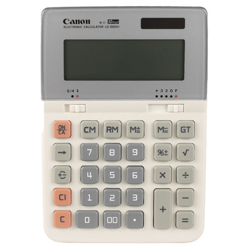 Canon佳能LS-1000H台式10位显示计算器办公日常商务中号计算机LS1000H