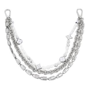 适用lv carryall黑武士cargo包包链条手提金属链子装饰包链条配件