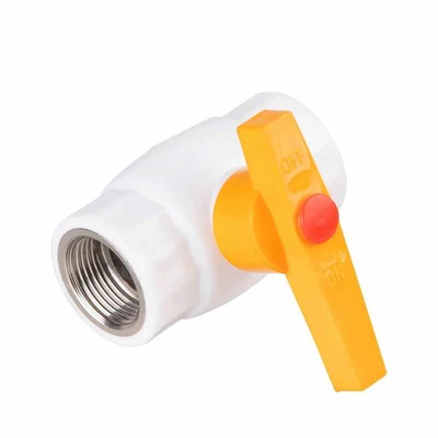 ppr球阀双内丝钢芯球阀阀门开关 水开关20 4分6分ppr水管管件配件