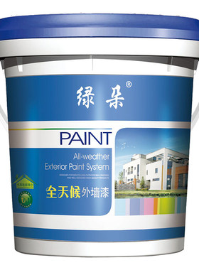 防水防晒自刷耐久乡村彩色外墙漆