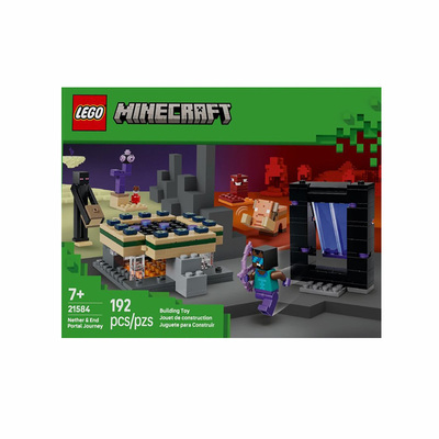 【自营】LEGO乐高21584下界与末日传送门之旅拼搭积木新年礼物