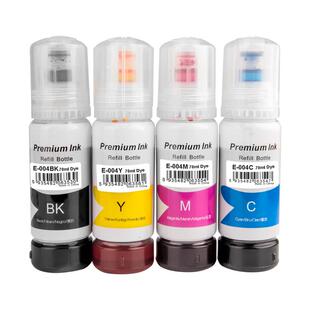 适用爱普生001 002 003 004墨水L3118 L3119 L1258 L3153 L3158打印机L3218 L4168 L3251 3258L3256 4266墨水