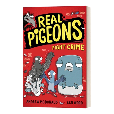 英文原版 Real Pigeons Fight Crime 真正的鸽子系列：打击罪犯 英文版 进口英语原版书籍儿童外文书