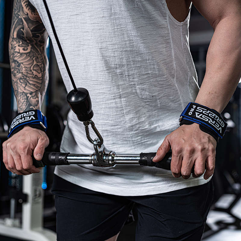 VG健身助力带专业硬拉防滑手套引体向上护手健美PRO训练橡胶护掌