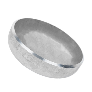 304不锈钢椭圆型封头工业焊接冲压2/3/4mm管帽无缝闷盖Φ21-1000