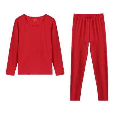 本命年红色中年妈妈纯棉保暖内衣