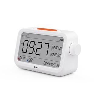 杜克 MT2多功能温湿度计闹钟室内时钟学习计时器家用数显电子背光