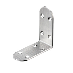 不锈钢角码直片连接片一字型平角码修床加固加固铁片橱柜门配件连