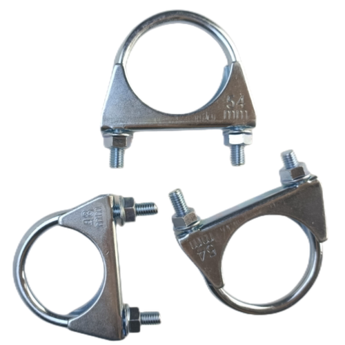 镀锌排气管圆管管卡管夹 固定喉箍抱箍管箍卡箍 u型箍螺丝卡扣