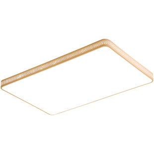 包安装超薄led吸顶灯长方形客厅灯具简约现代餐厅灯主卧室灯护眼