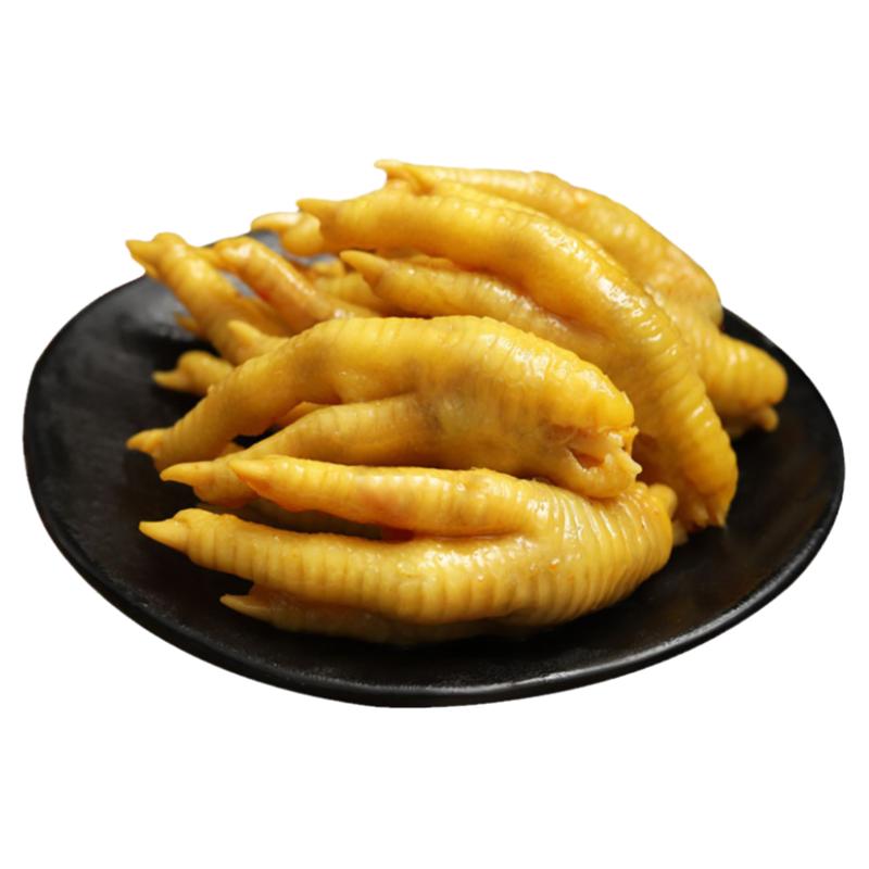 广东客家特产盐局凤爪正宗梅州盐焗鸡爪卤味熟食网红休闲小吃零食