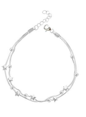 双层星星手链女日韩文艺