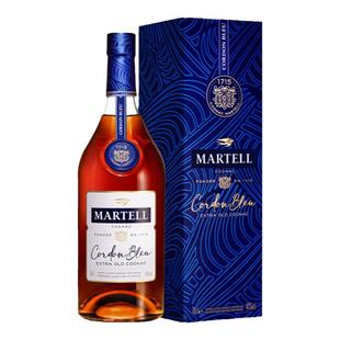 【指南针】马爹利蓝带700ml干邑白兰地XO级法国洋酒礼盒装Martell