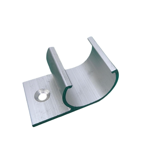 第三代精益管配件台板固定卡扣28mm铝合金精益管工作台板固定配件