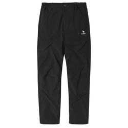 骆驼户外软壳裤情侣加绒防风耐磨