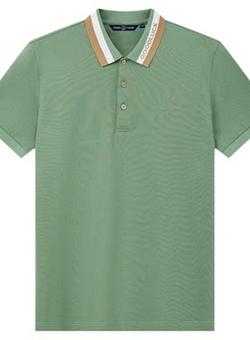 德鲨鲨鱼夏季新款休闲短袖POLO衫