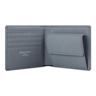 HANATORA花虎真皮钱包卡包短款两折高级新款零钱袋手工男款女款