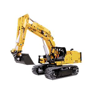 ONEBOT黄色工程玩具模型