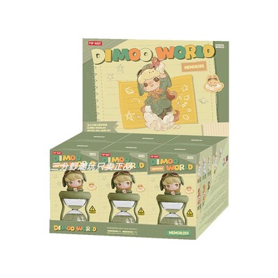 现货泡泡玛特Dimoo发光沙漏盲盒