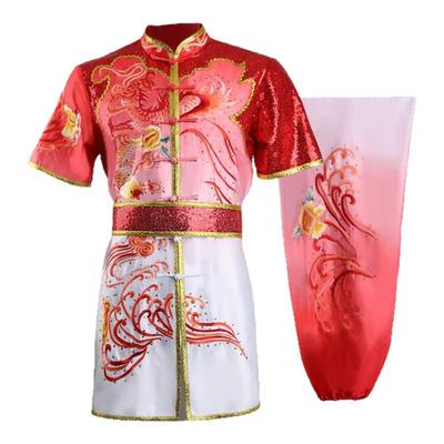 大业亨通武术彩服比赛表演长拳