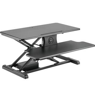 Brateck北弧电动升降桌站立式工作台电脑支架增高D760