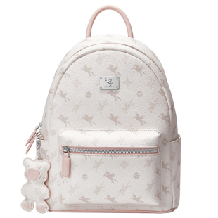 【沈月同款】NU纽芝兰飞马双肩背包2025通勤轻便大学生书包大容量