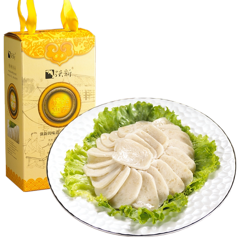 强新鱼饼正宗温州特产强能海鱼鱼糕750克浙江特色美食鮸鱼鱼饼