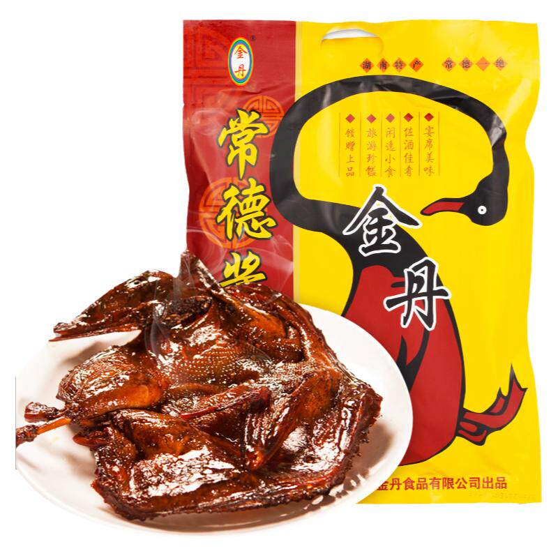 金丹牛肉湖南常德特产400g酱板鸭