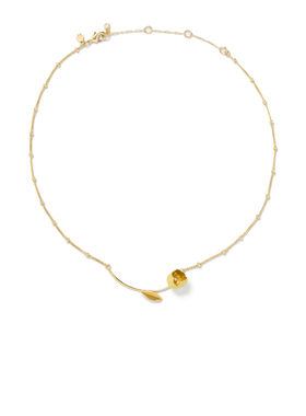 kate spade ksGolden Bloom花朵造型项链