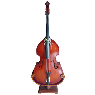 手工木质低音提琴四弦贝斯大贝司初学者入门专业乐器贝斯儿童练习