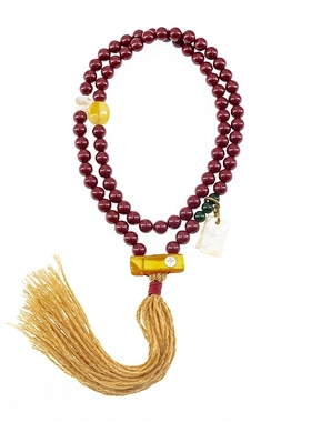 卡杰格朵.一条设计感的朱砂手链