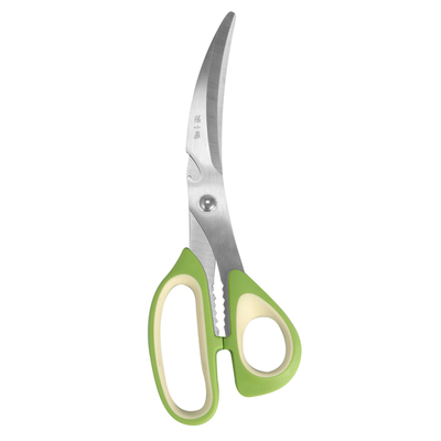 张小泉烤肉剪加长加厚省力防烫